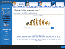 Tablet Screenshot of informatizzati.org